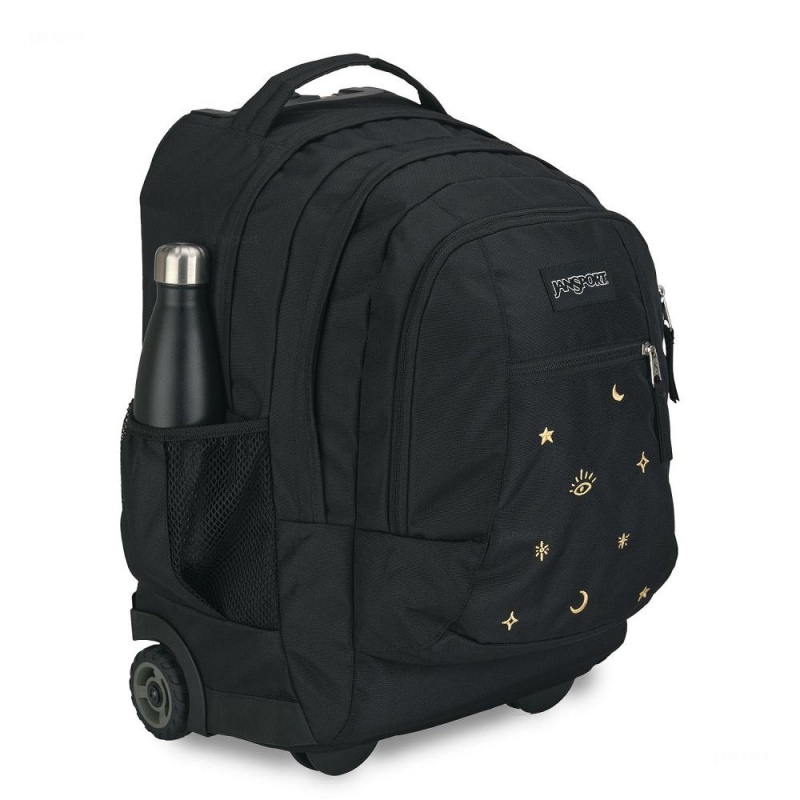 JanSport Driver 8 Rollende rugzak Rugzakken Zwart | NLZDE55378