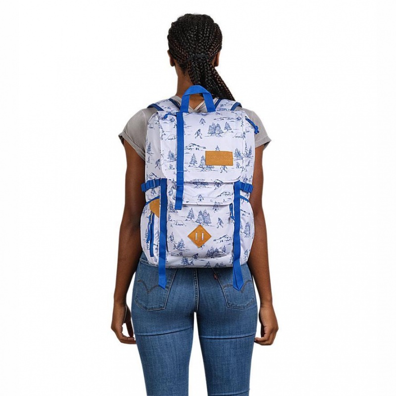 JanSport Hatchet Werkrugzakken Rugzakken Wit Blauw | FNLUI27209