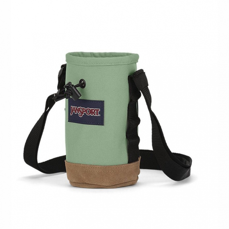 JanSport KITSACK Waterfles Sling Tassen Groen | PNLER70021