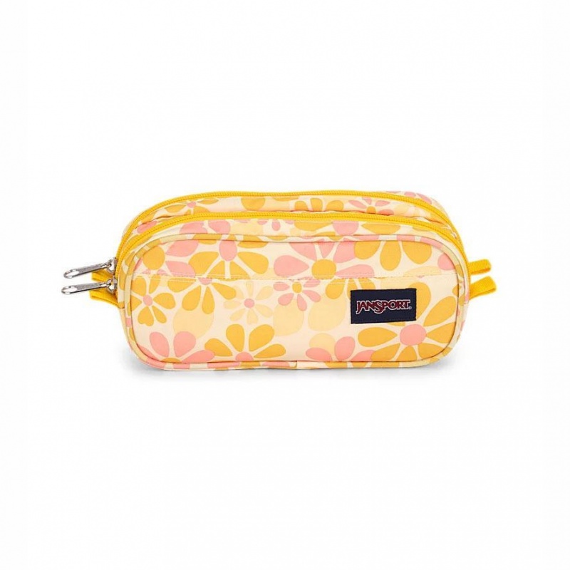 JanSport Large Accessory Pouch Etuis Tassen Geel | FNLUI18131