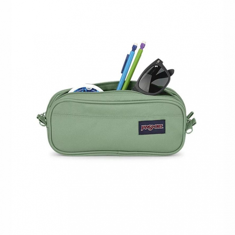 JanSport Large Accessory Pouch Etuis Tassen Groen | NLIIZ68095