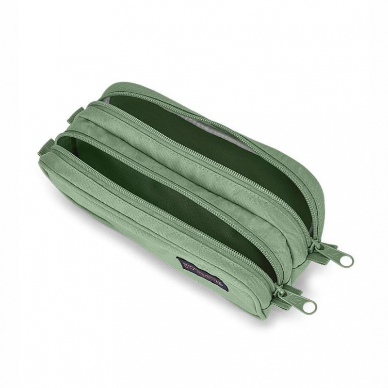 JanSport Large Accessory Pouch Etuis Tassen Groen | NLIIZ68095