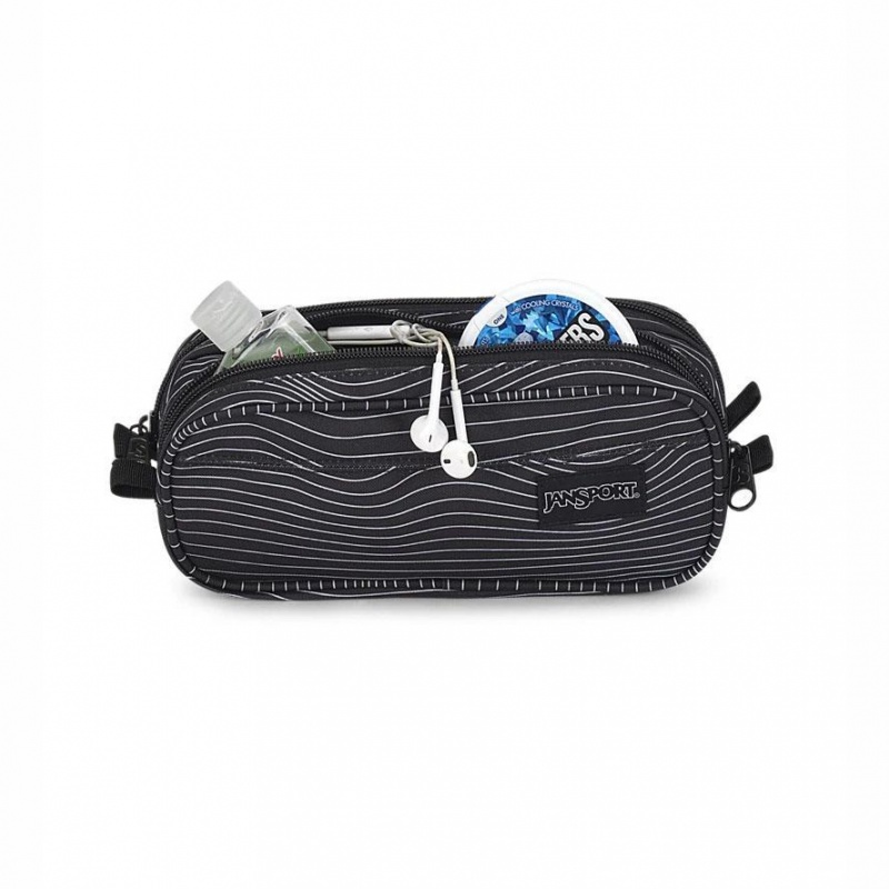 JanSport Large Accessory Pouch Etuis Tassen Zwart | MNLFT19761