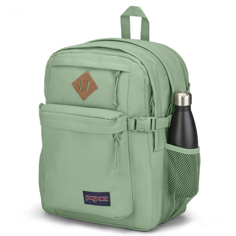 JanSport Main Campus FX Schoolrugzakken Rugzakken Groen | TNLPQ80476