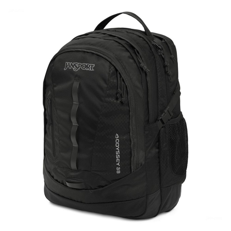 JanSport Odyssey Laptop Rugzak Rugzakken Zwart | NLXBR95016