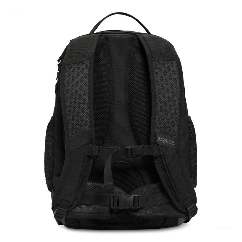 JanSport Odyssey Laptop Rugzak Rugzakken Zwart | NLXBR95016