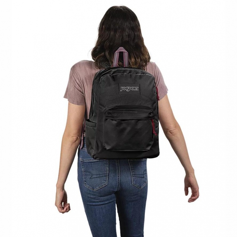 JanSport Restore Pack Laptop Rugzak Rugzakken Zwart | NLEAH48523