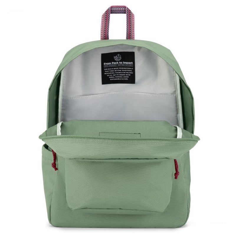 JanSport Restore Pack Schoolrugzakken Rugzakken Olijfgroen | NLDFL81860