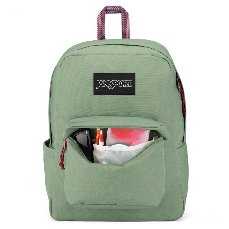 JanSport Restore Pack Schoolrugzakken Rugzakken Olijfgroen | NLDFL81860