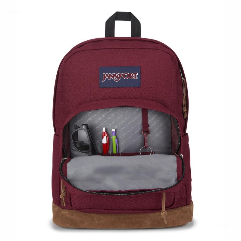 JanSport Right Pack Laptop Rugzak Rugzakken Bordeaux | GNLEC26510