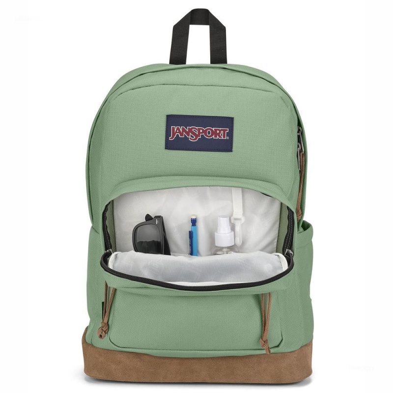 JanSport Right Pack Laptop Rugzak Rugzakken Groen | NLZPD27953