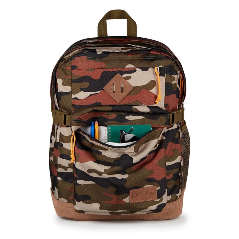 JanSport SUEDE CAMPUS Laptop Rugzak Rugzakken Camo | SNLVO22607