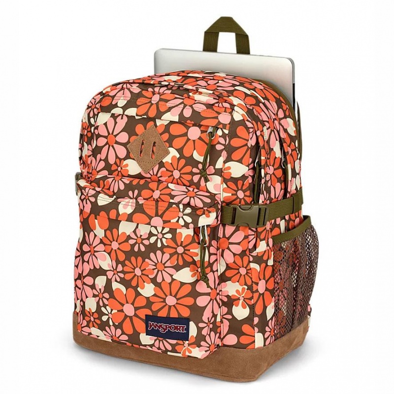 JanSport SUEDE CAMPUS Schoolrugzakken Rugzakken Oranje | UNLND67031