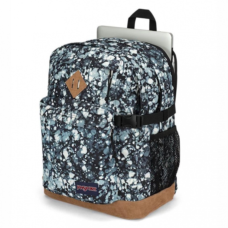 JanSport SUEDE CAMPUS Schoolrugzakken Rugzakken Blauw Zwart | XNLBH93500