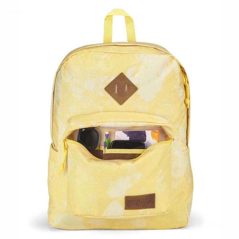 JanSport SUPERBREAK PLUS FX Laptop Rugzak Rugzakken Geel | ANLDF80561
