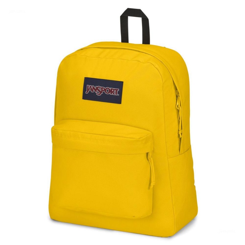 JanSport SuperBreak® Plus Laptop Rugzak Rugzakken Citroen | TNLPQ46615