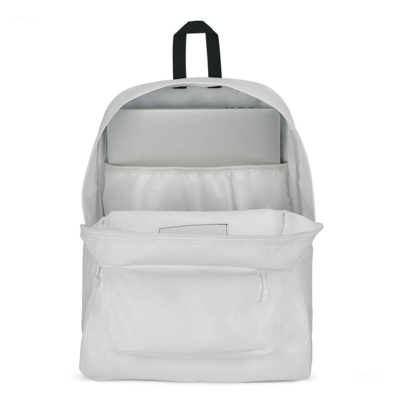 JanSport SuperBreak® Plus Laptop Rugzak Rugzakken Wit | BNLSD39826