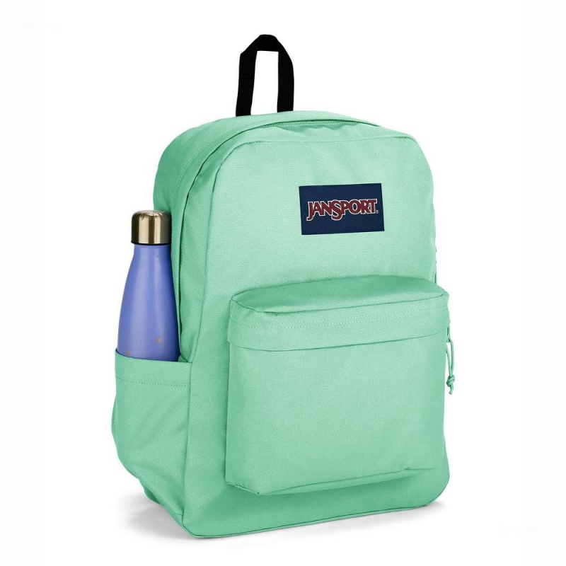 JanSport SuperBreak® Plus Laptop Rugzak Rugzakken Turquoise | ZNLNQ86278