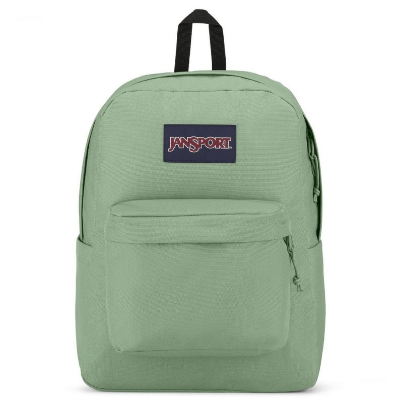 JanSport SuperBreak® Plus Schoolrugzakken Rugzakken Lichtgroen | LNLTR42522