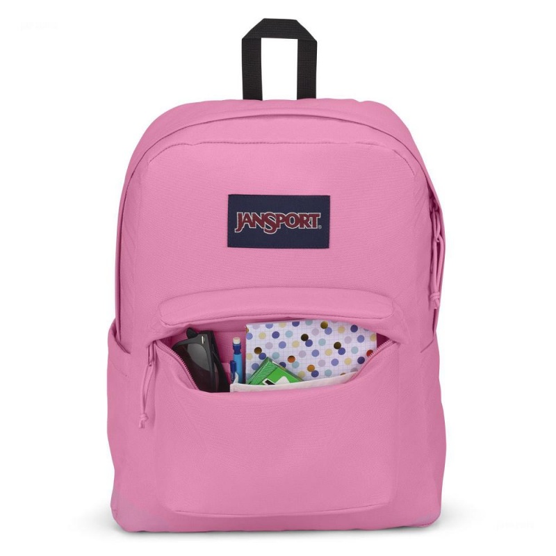 JanSport SuperBreak® Plus Schoolrugzakken Rugzakken Roze | NLDFL22324