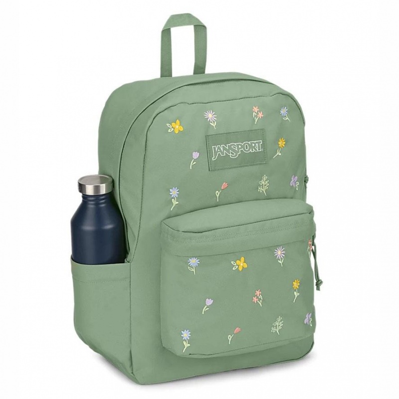 JanSport SuperBreak® Plus Schoolrugzakken Rugzakken Groen | LNLTR55230