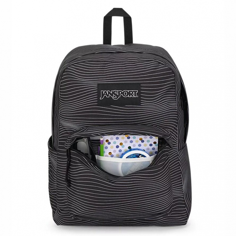 JanSport SuperBreak® Plus Schoolrugzakken Rugzakken Zwart | TNLWZ16979