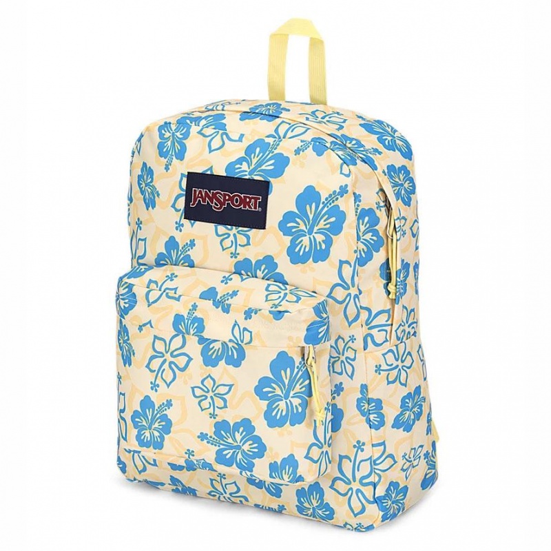 JanSport SuperBreak® Schoolrugzakken Rugzakken Geel Blauw | PNLQX87262