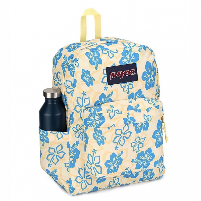 JanSport SuperBreak® Schoolrugzakken Rugzakken Geel Blauw | PNLQX87262
