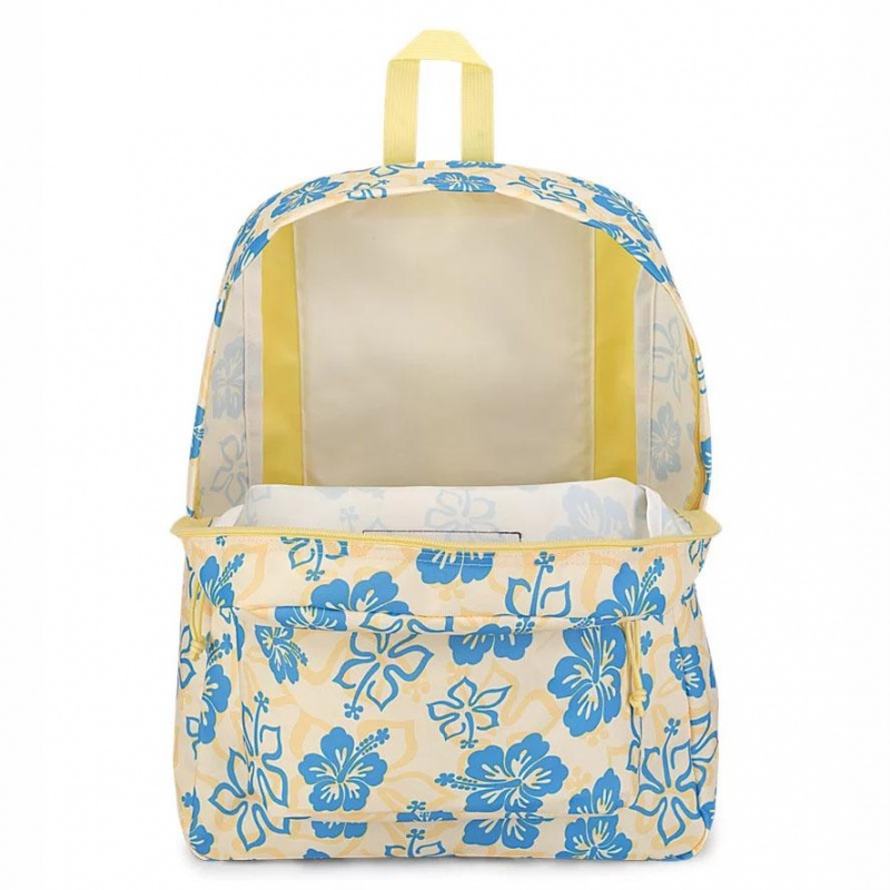 JanSport SuperBreak® Schoolrugzakken Rugzakken Geel Blauw | PNLQX87262