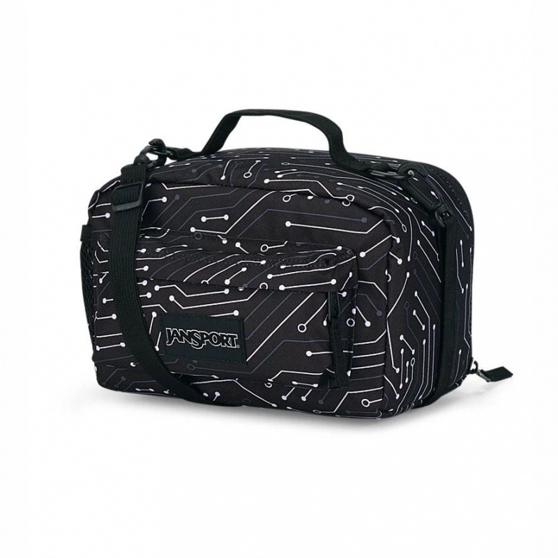 JanSport The Carryout Lunchtas Tassen Zwart | ANLWC46342