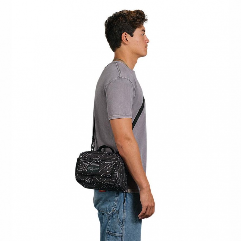 JanSport The Carryout Lunchtas Tassen Zwart | ANLWC46342