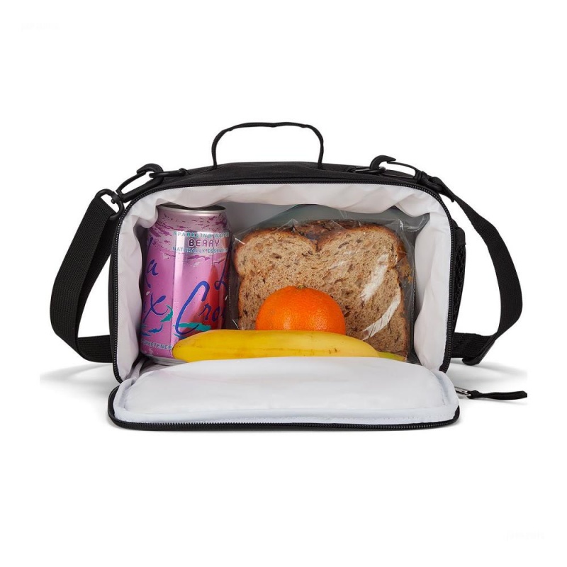 JanSport The Carryout Lunchtas Tassen Zwart | GNLUC24484